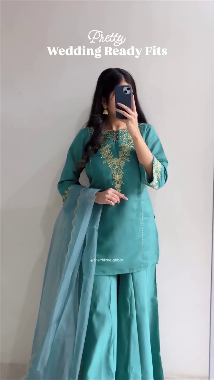 💜 Women’s Elegant Lavender Wedding Ready Sharara Set 💜