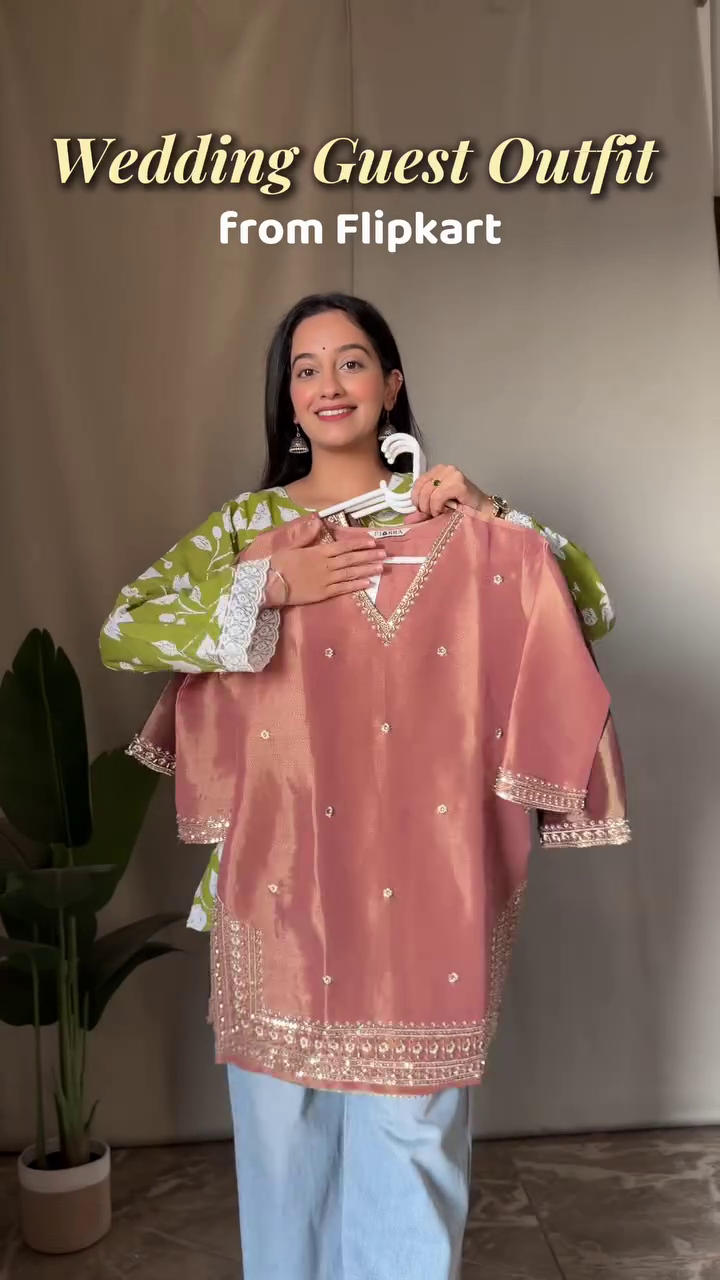 🤎 Women’s Premium Glossy Silk Kurta Sharara Set 🤎