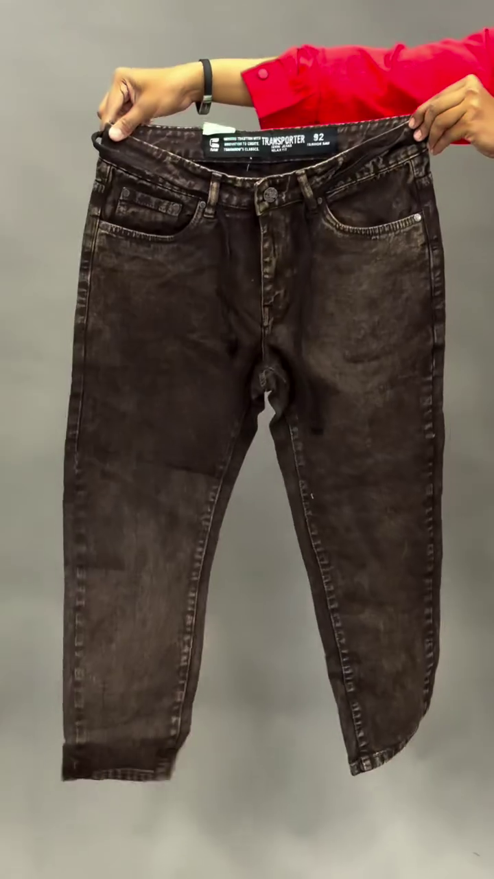 🖤 Men’s Premium Black Relaxed Fit Jeans 🖤