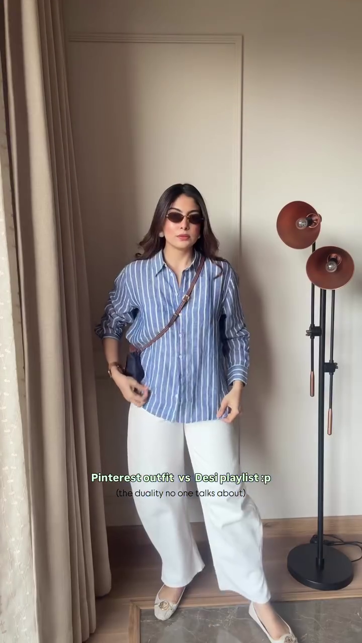 💙 Women’s Casual Striped Co-Ord Shirt Set 💙